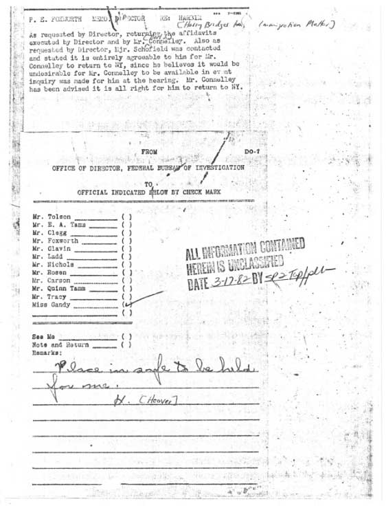 Harry Bridges Historical Document