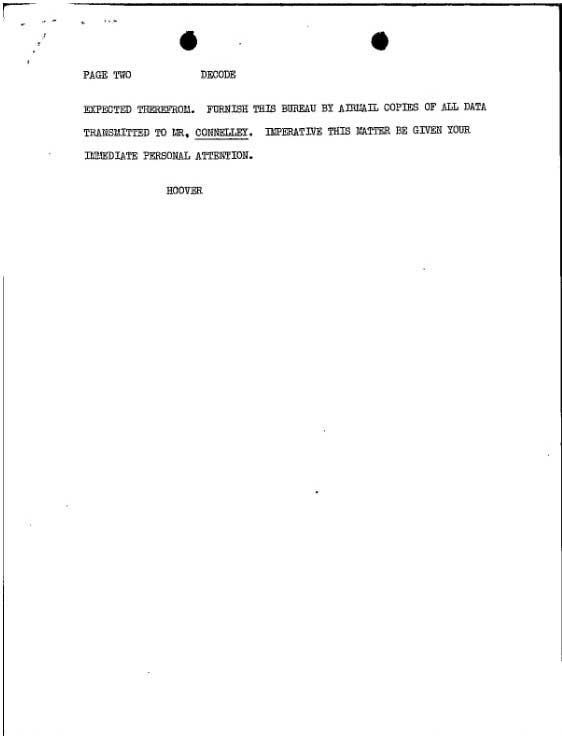 Harry Bridges Historical Document